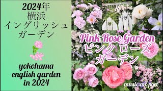 【2024年 横浜イングリッシュガーデン 〜ピンクローズガーデン〜】yokohama english garden「pink rose garden」 [upl. by Maynard]