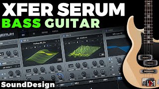 How to Make an Organic BASS Guitar SOUND in Serum A Step by Step Guide [upl. by Mell]