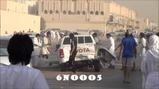 accident toyota hilux amp حادث هايلكس تايوتا [upl. by Nuahsak928]