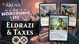 Eldrazi amp Taxes in Timeless Ranked  MTG Arena [upl. by Eeralav77]