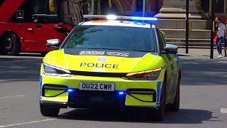 British Transport Police vehicles emergency lights  sirens collection [upl. by Irra733]