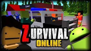 SUPER JUEGO DE SUPERVIVENCIA ZOMBIE EN MUNDO ABIERTO ONLINE TIPO UNTURNED PARA ANDROID  WITHSTANDZ [upl. by Mellette]