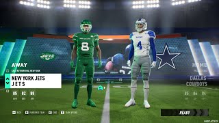 JETS VS COWBOYS  Maximum Football  Steam Early Access  4K [upl. by Aliel]