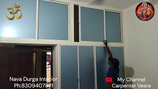 ALUMINIUM SLIDING CUPBOARDS ROOF SHADE [upl. by Enomahs307]