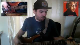 Werewolves of London Warren Zevon  Bass Cover [upl. by Nidla]