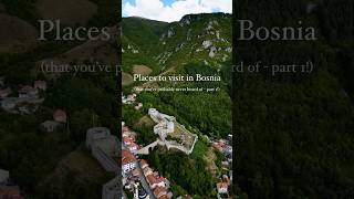 Most underrated travel destination in Bosnia 🇧🇦⚜️ bosna travnik cevapi besttraveldestinations [upl. by Adnorrehs301]