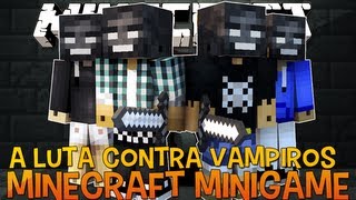 Humanos vs Vampiros  Minecraft Minigame VampireZ [upl. by Assili]