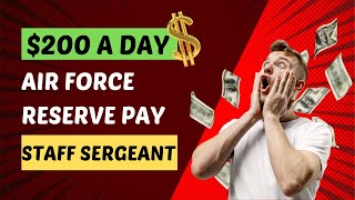 How Much Money I Make In The Air Force Reserve As A Staff Sergeant [upl. by Acinoreb]