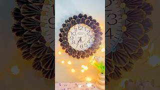 DIY WALL CLOCK DECOR 🕰️ [upl. by Whittaker]