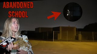 THIS WAS THE SCARIEST NIGHT OF MY LIFE HAUNTED ABANDONED SCHOOL terrifying [upl. by Braunstein180]