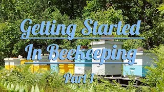 Getting Started In Beekeeping Part 1  How To Become A Beekeeper [upl. by Chiquia]