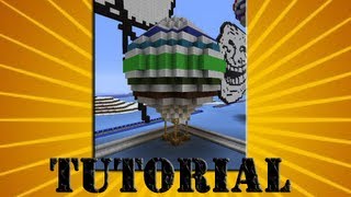 Tutorial Dirigibile Part1 Minecraft [upl. by Golightly]