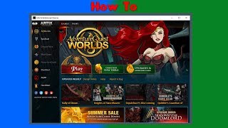 How To Get The Artix Game Launcher [upl. by Iuqcaj]