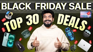 TOP 30 Plus Deals in Black Friday Sales On Amazon amp Flipkart 2024  in Telugu [upl. by Hardigg]