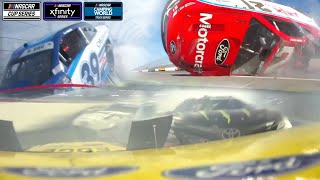 Best Of 2022 NASCAR Onboard Crashes [upl. by Dagna]