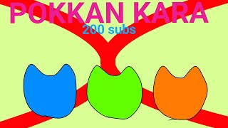 Pokkan kara animation meme 200 SUBS [upl. by Amadus]