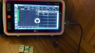 Thickness inspection with the USM100 [upl. by Forcier]