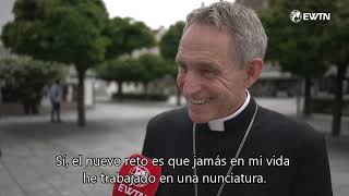 Arzobispo Georg Gänswein EWTN TV en el foro Benedikt XVI de Altötting 2024 [upl. by Sumner]