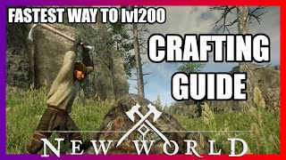 New World  Ultimate Crafting Guide  Fastest Way To Level 200 [upl. by Verge]