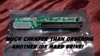 Installing a IDE to SATA Hard Drive Adapter in a DVR Surveillance System [upl. by Heater]