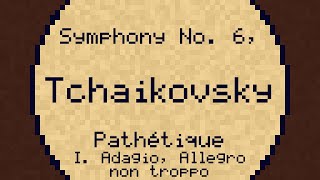 Symphony No 6 quotPathétiquequot I Adagio Allegro non troppo  Tchaikovsky  ChipTune [upl. by Avad]