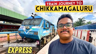 Train Journey to Chikkamagaluru ♥️  Yesvantpur  Chikkamagaluru Express [upl. by Trela]