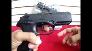 Pistola Co2 Beretta PX4 Storm Balines y Diabolos Cal 45 Full Metal Con Retroceso [upl. by Glory]