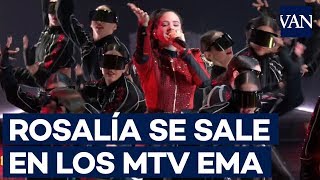 Espectacular actuación de Rosalía en los MTV EMAs [upl. by Rossie]