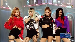 BLACKPINK  휘파람’WHISTLE 0814 SBS Inkigayo [upl. by Schouten]