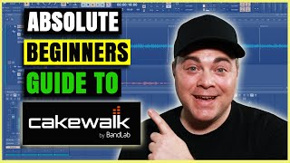 How To Use Cakewalk Tutorial For Beginners 👉 Creating Your First Song [upl. by Anoval]