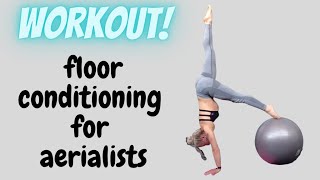 floor conditioning and training for aerial straddle [upl. by Seek146]