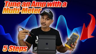 How to tune an amp with just a multimeter in 5 easy steps [upl. by Ahsened]