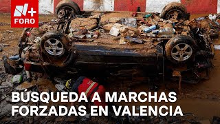 Rescatistas intensifican búsqueda de desaparecidos en Valencia España  Sábados de N FORO [upl. by Furiya]