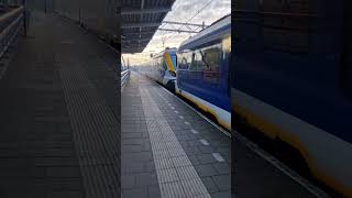 NS Train Departing From Hoofddorp 10 April 2024 shorts [upl. by Winter]