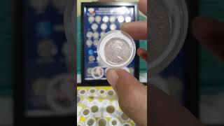 vlog coins 5pence united kingdom coins years 1989coinsworld oldcoinscollection [upl. by Ailaham]