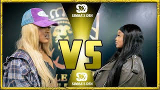 Zani vs Shmoney Doll  Simbas Den w Simba  Native tv [upl. by Eillen986]