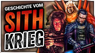 Die Geschichte des GROßEN SITH KRIEGS Teil 1 [upl. by Arutak]