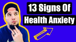 13 Signs You Have Health Anxiety  Are You a Hypochondriac [upl. by Beetner458]