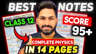 Class 12 Physics Chapterwise Notes  Short Notes  JEE  NEET  Boards  CUET [upl. by Lolande]