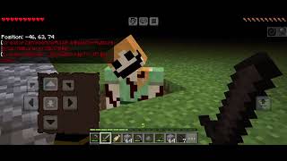 Surviving A Herobrine In Minecraft Survival The End [upl. by Eyaj]