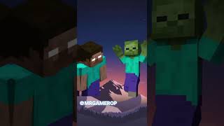 Herobrain vs mods minecraft shortsviral viralshorts shorts virl minecraft [upl. by Enaasiali]