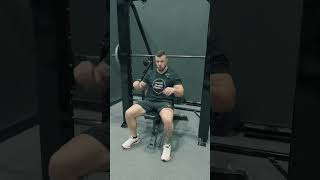 Incline smith machine bench press [upl. by Eenaj]