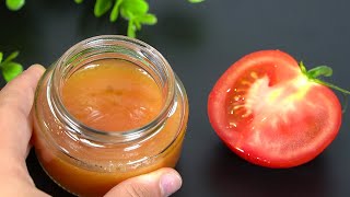 The best collagen Only 1 tomato At 75 the wrinkles are gone Rejuvenating face mask [upl. by Chalmers]