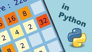 2048 Game in Python and Pygame [upl. by Pelagi328]