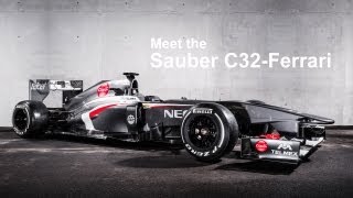 HD Presentation of the Sauber C32Ferrari [upl. by Lacram144]