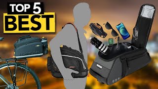 TOP 5 Best Bike Trunk Bag  2024 Buyers Guide [upl. by Marih197]