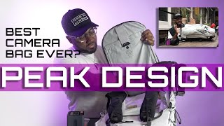 Peak Design Out Door Backpack 45L Cloud  Unboxing and Impressions [upl. by Sherburne]