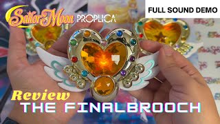 Eternal Moon Article Proplica Comparison amp Demo Sailor Moon Cosmos Review [upl. by Noisla]