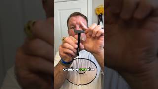 onebladeshave Core safety razor ASMR shave bobandelliothismustache shaving [upl. by Nitin]