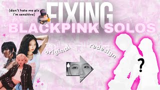 Fixing BLACKPINK Solo Debuts  Jennie Rose Lisa Jisoo [upl. by Devitt]